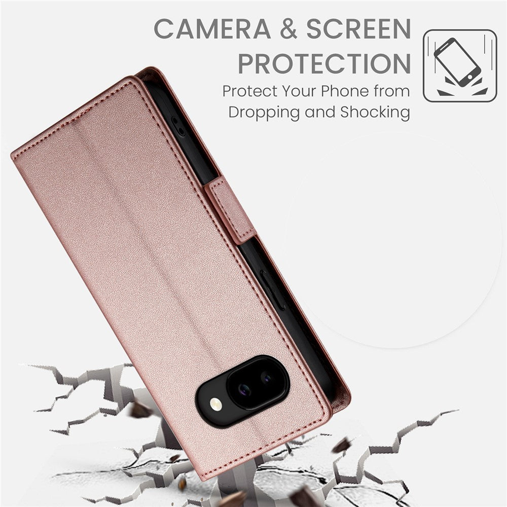 For Google Pixel 10a Stand Case PU Leather Wallet Phone Cover