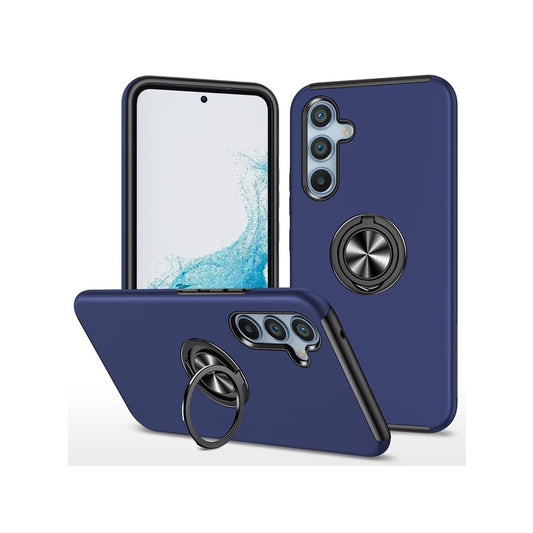 Galaxy S26 Handyhülle – Gehäuse PC + TPU- mit drehbarem Ringhalter