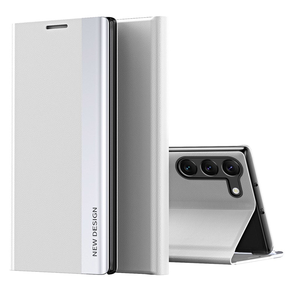 Galaxy S23 Klappbare Hülle – elegant, stoßfest, mit Ständer & galvanisierter Oberfläche