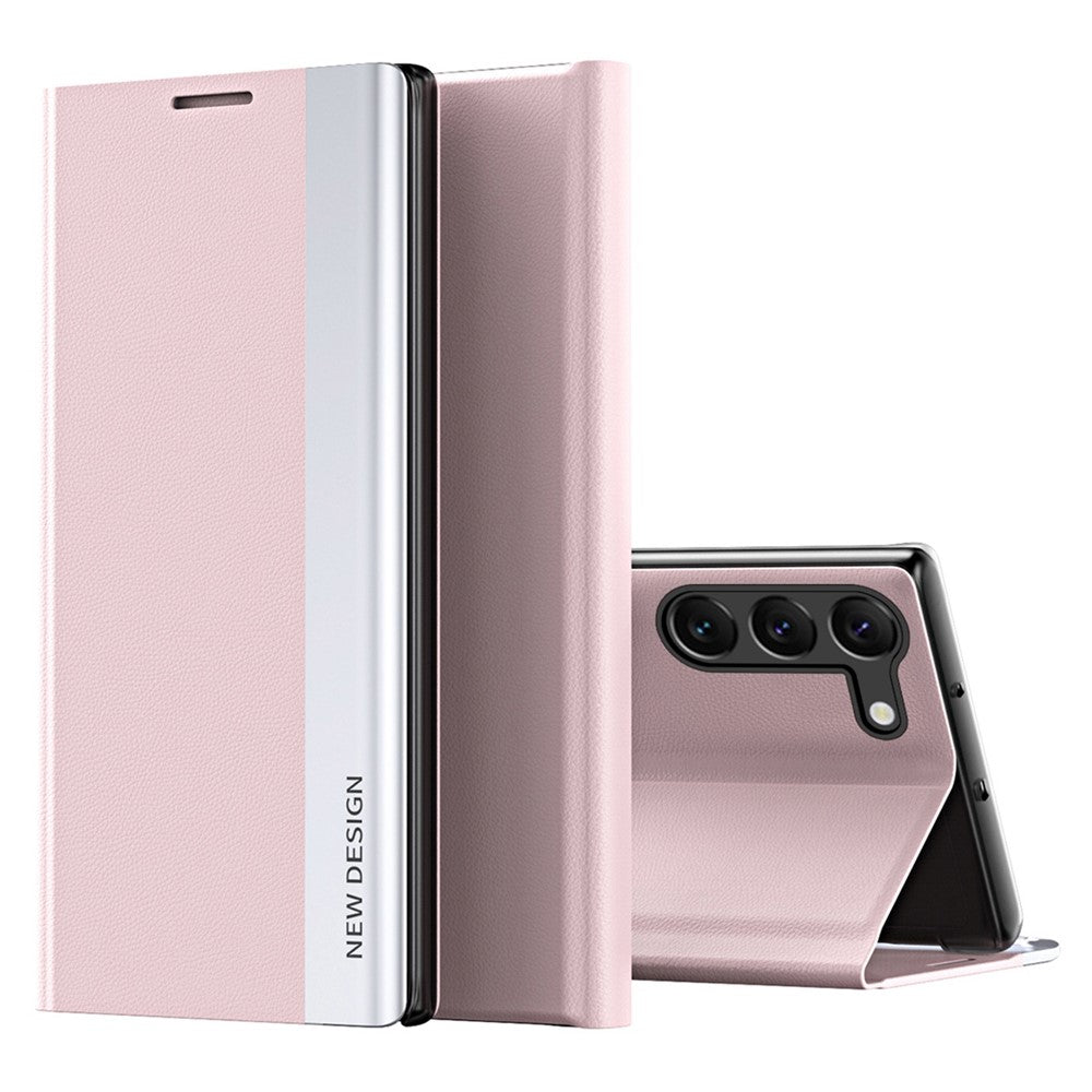 Galaxy S23 Klappbare Hülle – elegant, stoßfest, mit Ständer & galvanisierter Oberfläche