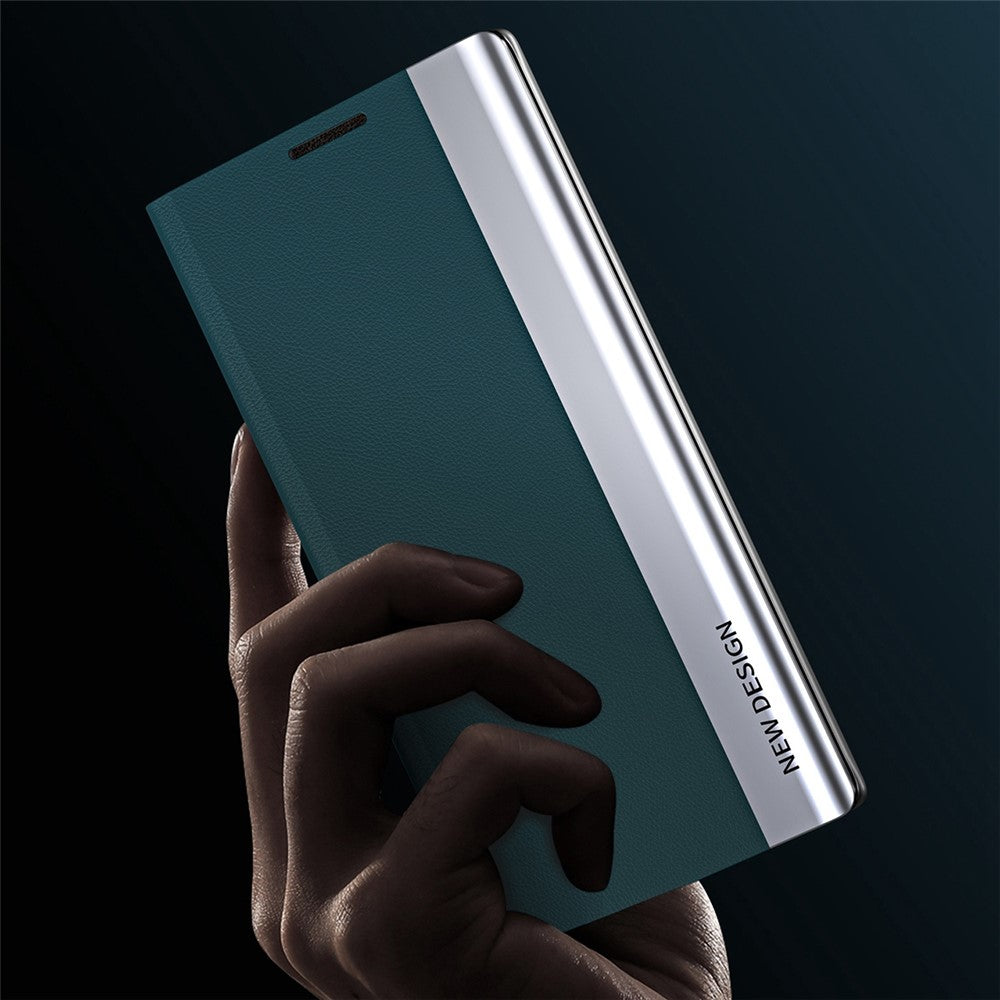Galaxy S23 Plus Klappbare Hülle – elegant, stoßfest, mit Ständer & galvanisierter Oberfläche