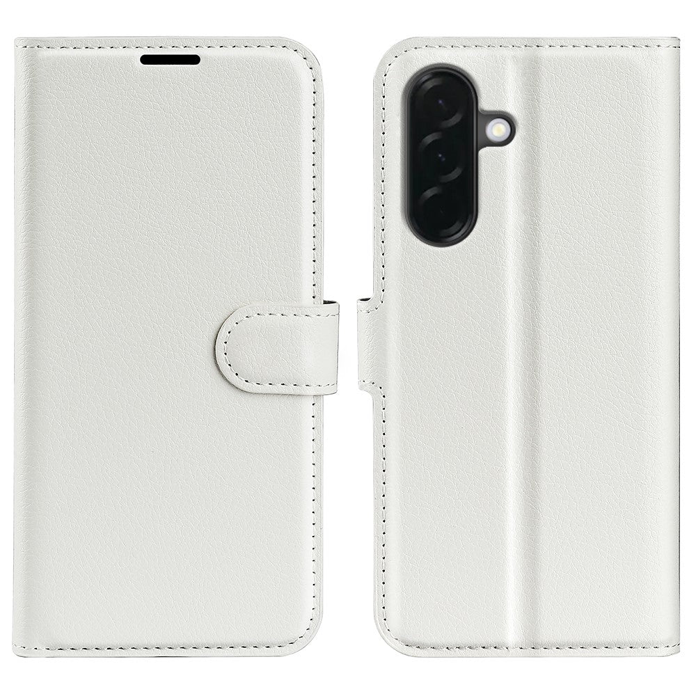 For Samsung Galaxy A37 5G Case Wallet Stand Litchi Texture Shockproof Leather Phone Cover