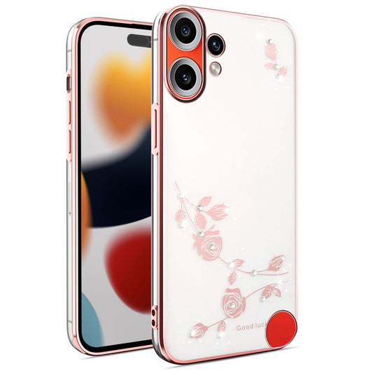 KADEM For Nothing CMF Phone 2 Pro Case Flower Rhinestone Decor TPU Phone Cover