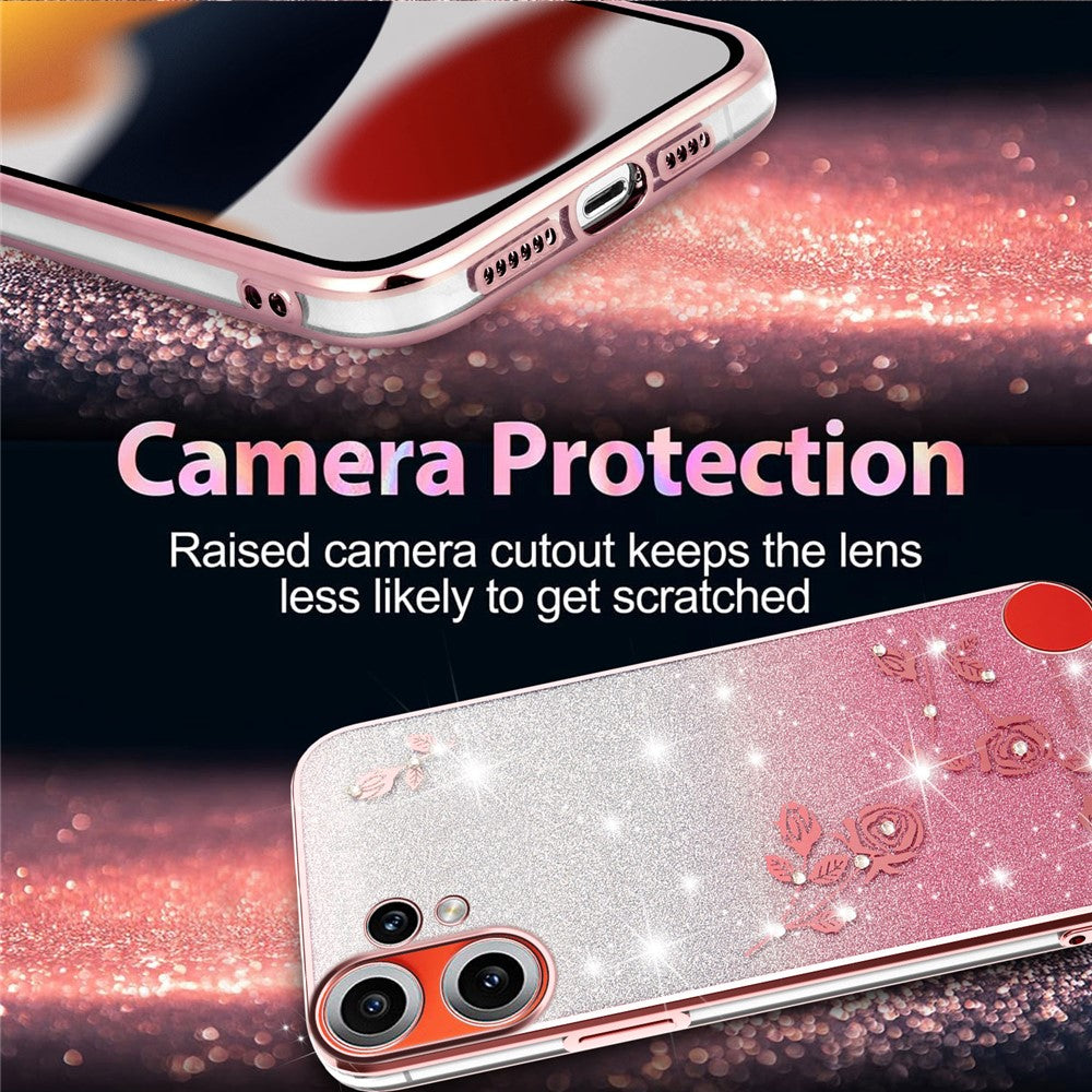 KADEM For Nothing CMF Phone 2 Pro Case Flower TPU Flexible Gradient Phone Cover