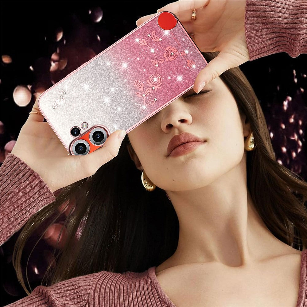 KADEM For Nothing CMF Phone 2 Pro Case Flower TPU Flexible Gradient Phone Cover