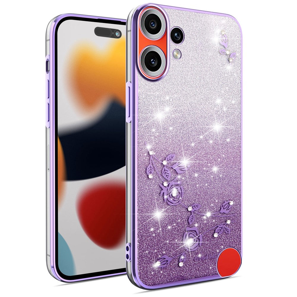 KADEM For Nothing CMF Phone 2 Pro Case Flower TPU Flexible Gradient Phone Cover