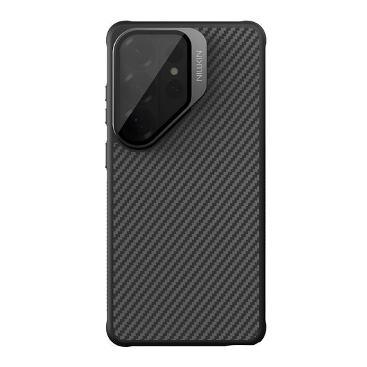 Galaxy S26 Ultra – Magnetische Handyhülle aus Aramidfaser und TPU, mit Ständer, mit Kameraschutz