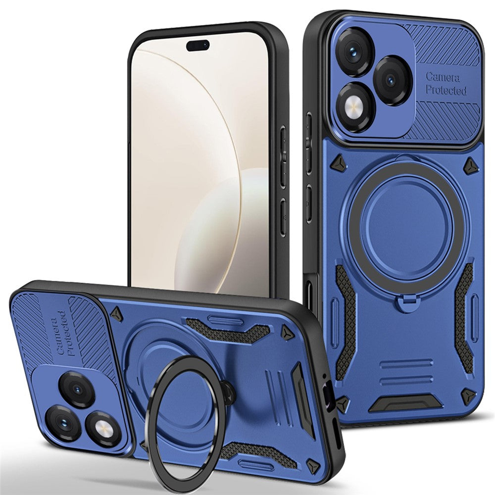 Honor 400 Lite 5G Magnetische Handyhülle – Aus stoßfestem TPU & PC, mit integriertem Ständer