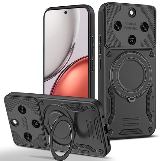 Honor Magic8 Lite 5G / X9d 5G / X70 5G Magnetische Handyhülle – Aus stoßfestem TPU & PC, mit integriertem Ständer