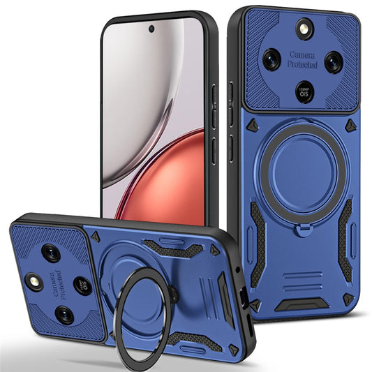 Honor Magic8 Lite 5G / X9d 5G / X70 5G Magnetische Handyhülle – Aus stoßfestem TPU & PC, mit integriertem Ständer