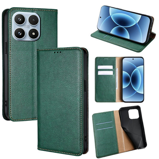 Xiaomi 17 Handyhülle – Brieftasche PU-Leder Magnetische, automatisch absorbierte