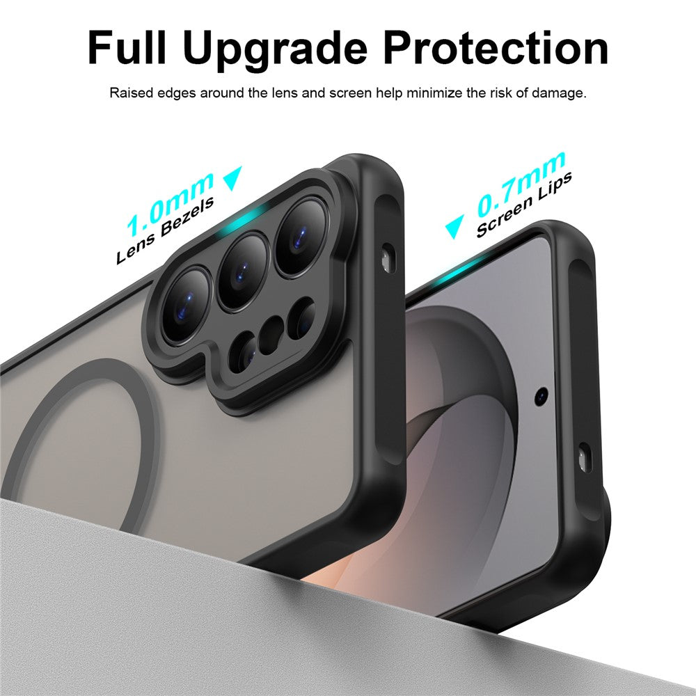 For Samsung Galaxy S26 Ultra Magnetic Case Anti Drop PC + TPU Phone Cover