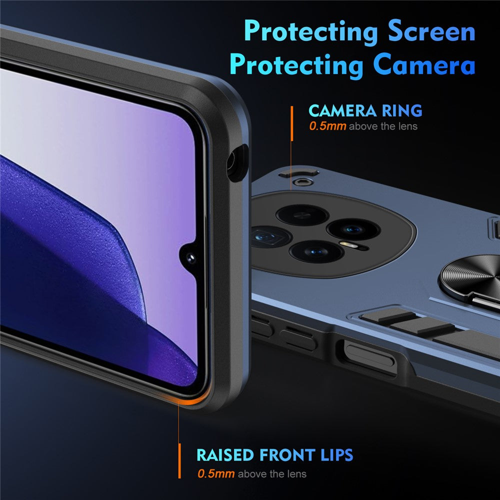 Honor Magic8 5G Handyhülle – Aus PC + TPU, mit Fallschutz & Ringständer