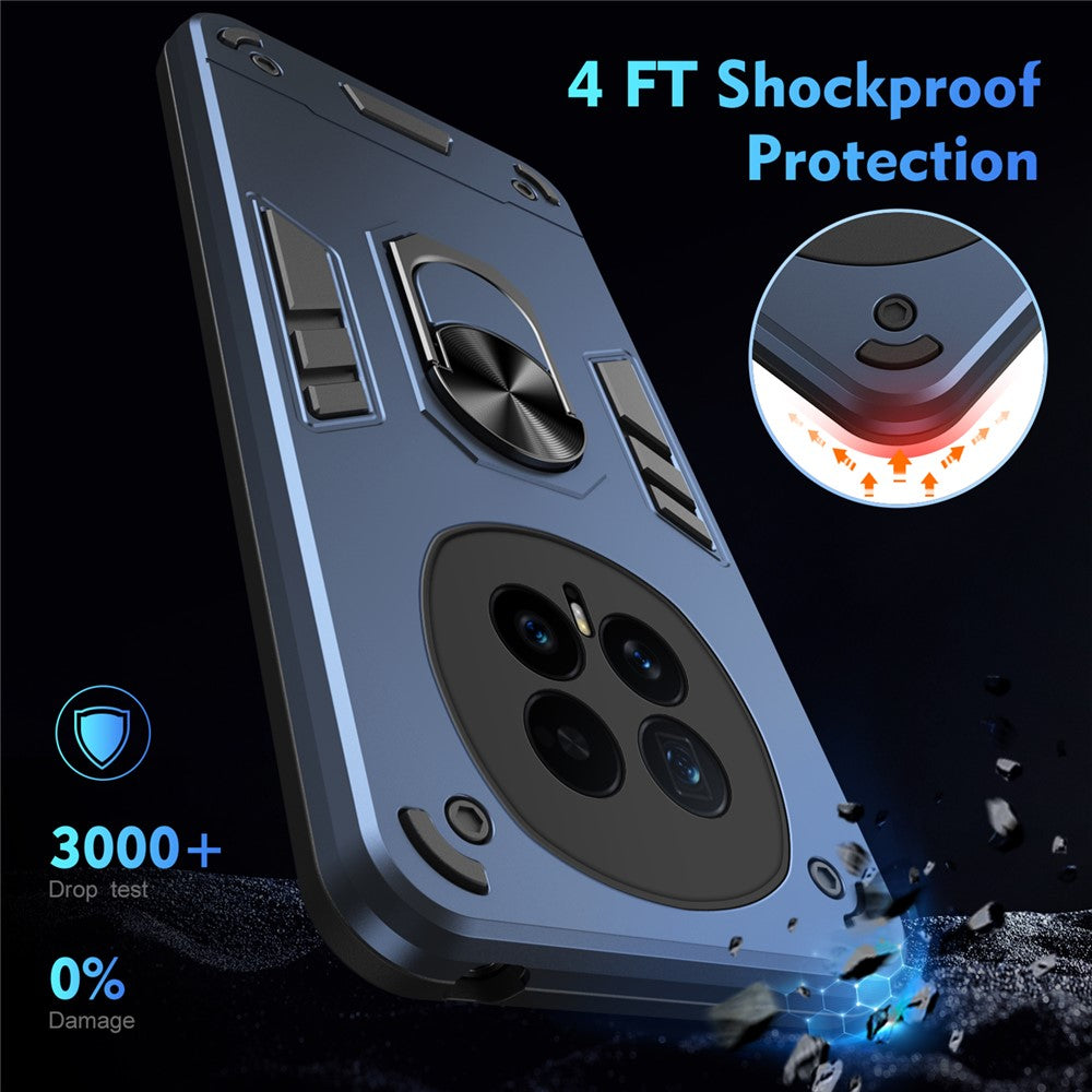 Honor Magic8 5G Handyhülle – Aus PC + TPU, mit Fallschutz & Ringständer