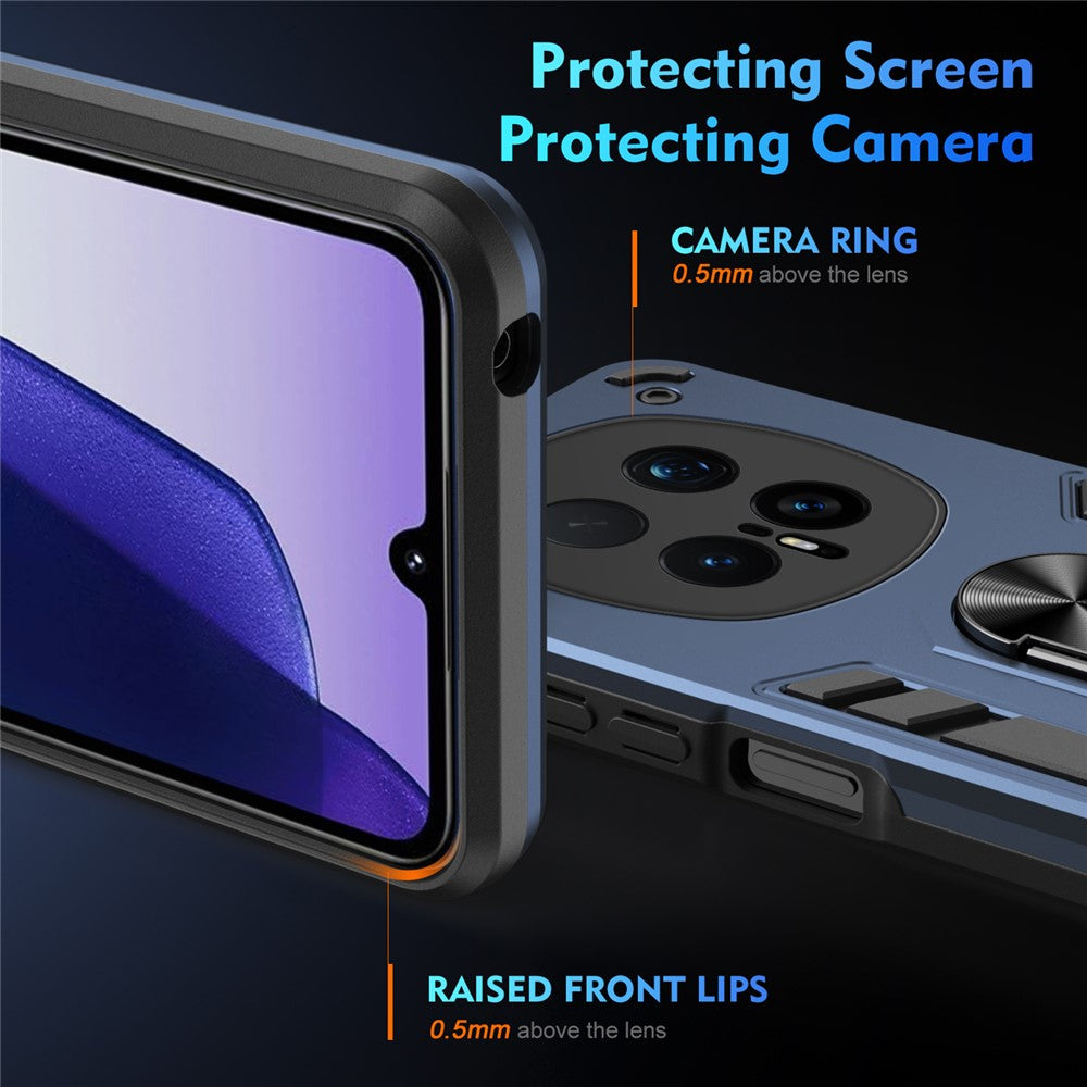 Honor Magic8 Pro 5G Handyhülle – Aus PC + TPU, mit Fallschutz & Ringständer