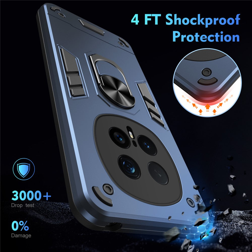 Honor Magic8 Pro 5G Handyhülle – Aus PC + TPU, mit Fallschutz & Ringständer