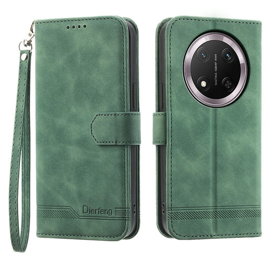Honor X70 5G / Honor X9d 5G / Honor Magic8 Lite 5G Wallet-Handyhülle – mit Riemen, mit Aufdruck