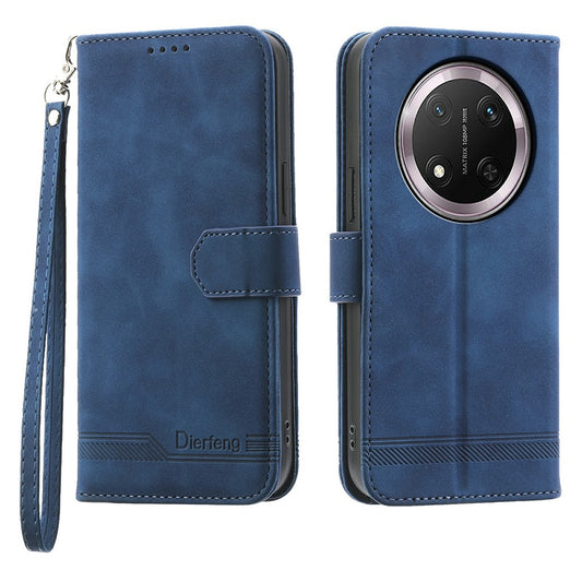 Honor X70 5G / Honor X9d 5G / Honor Magic8 Lite 5G Wallet-Handyhülle – mit Riemen, mit Aufdruck