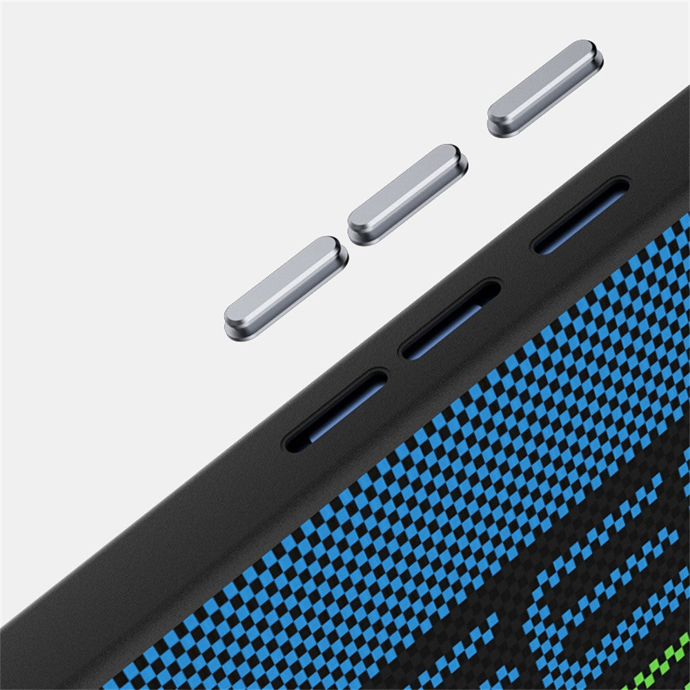 ABEEL For Google Pixel 10a Magnetic Case Micro-Embossing 6D Printed PC TPU Aluminum Alloy Leather Phone Cover