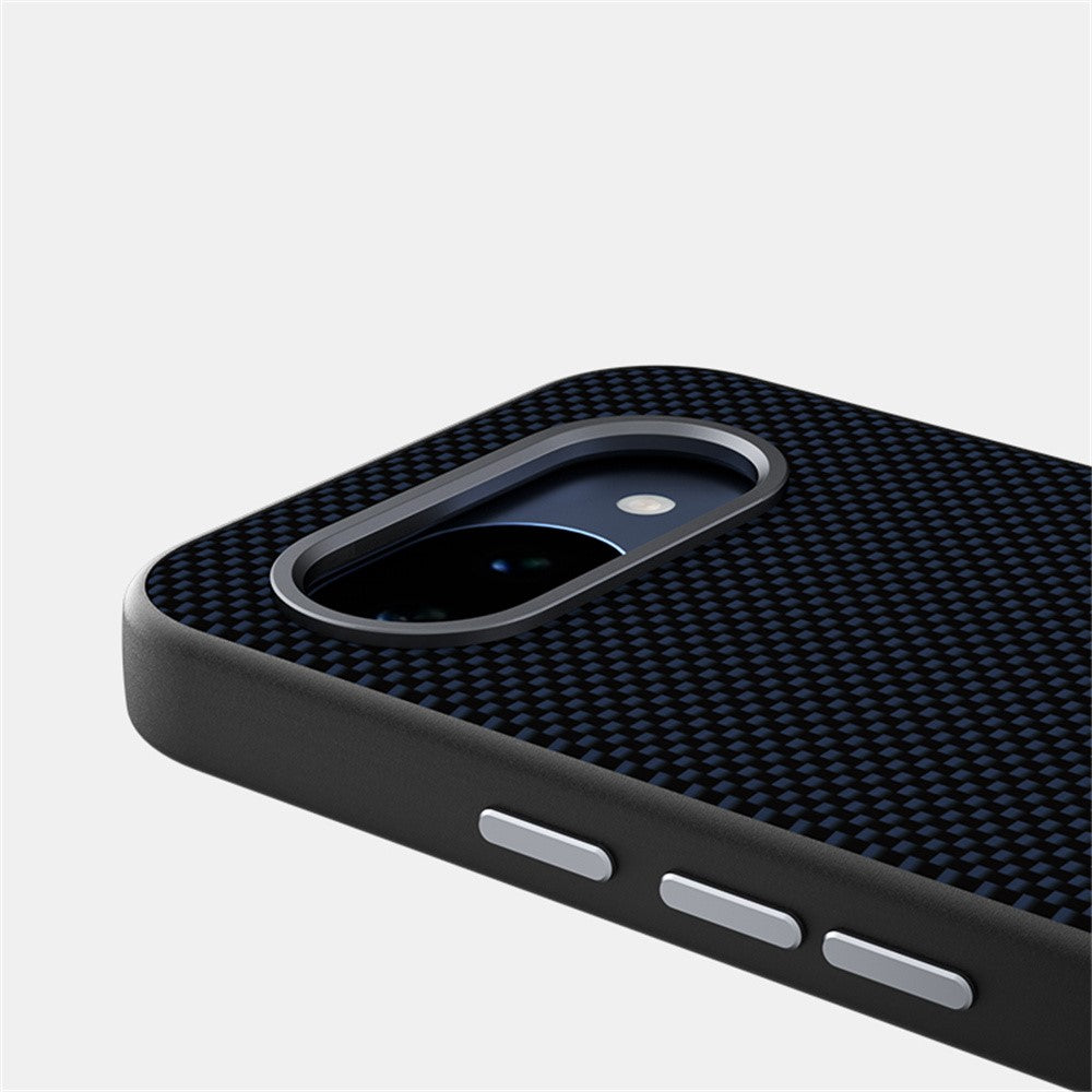 ABEEL For Google Pixel 10a Magnetic Case Printed PC TPU Aluminum Alloy Leather Phone Cover