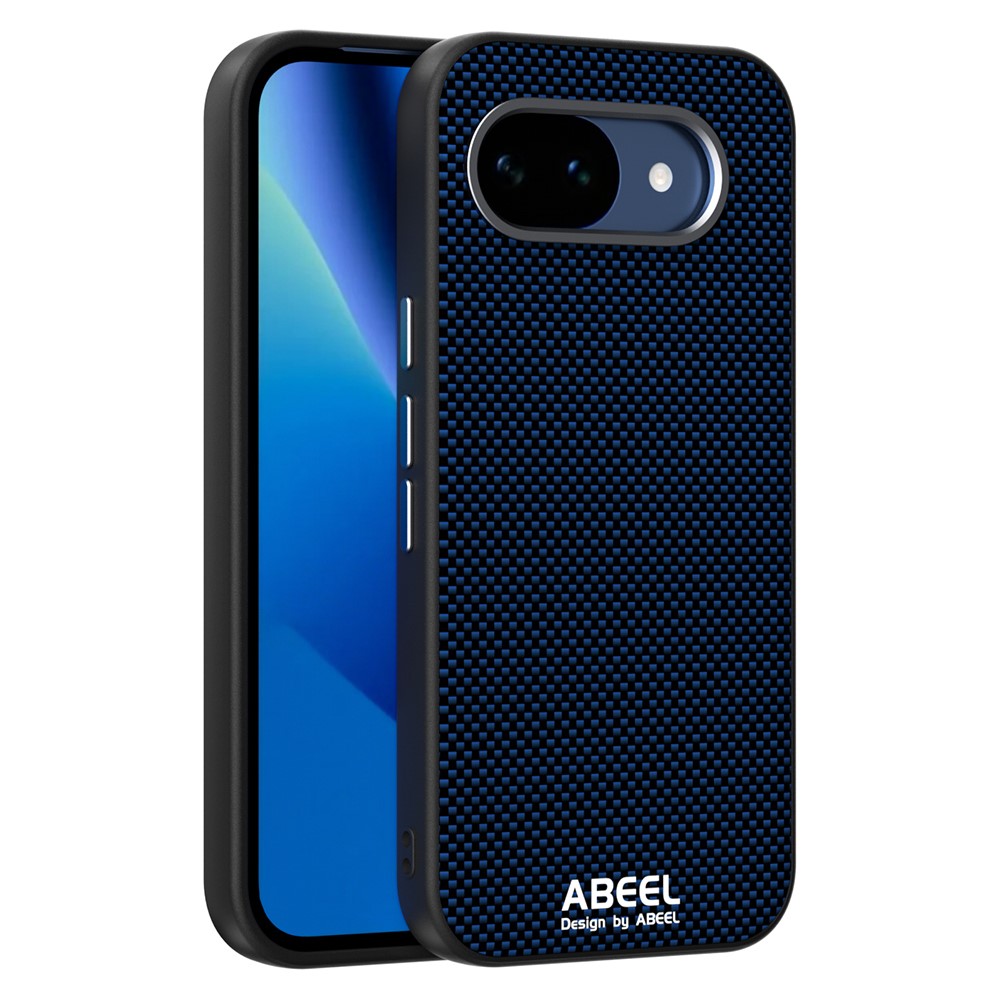 ABEEL For Google Pixel 10a Magnetic Case Printed PC TPU Aluminum Alloy Leather Phone Cover