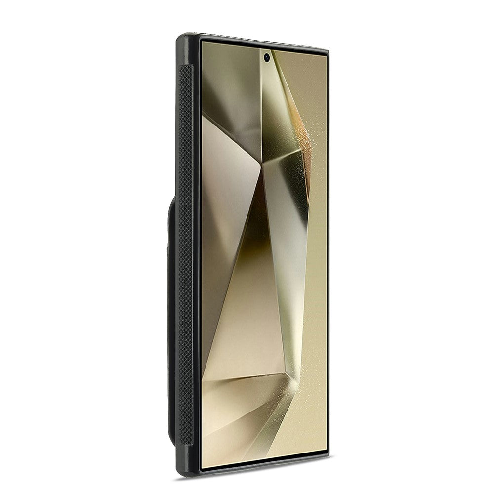 LC.IMEEKE L3 For Samsung Galaxy S26 Ultra Magnetic Case Detachable Card Holder Leather TPU Mobile Cover