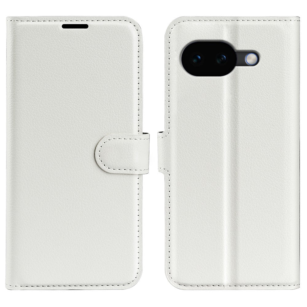 For Google Pixel 10a Case Wallet Stand Litchi Texture Shockproof Leather Phone Cover