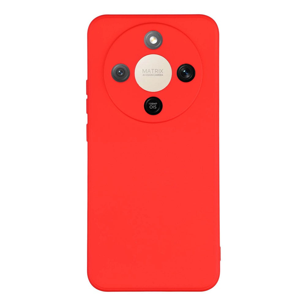 Phone Case For Honor Magic8 Lite 5G  /  X9d 5G  /  X70 5G TPU Back Soft Anti-Scratch Fiber Lining Phone Cover