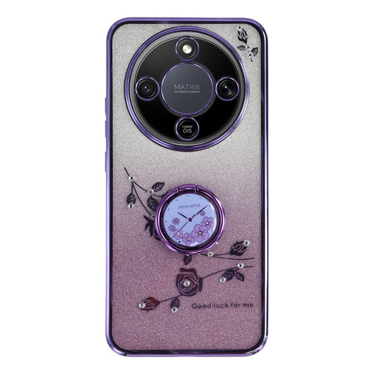 Honor X70 5G / Honor X9d 5G / Honor Magic8 Lite 5G Handyhülle – mit Standfunktion, mit Glitzer, aus TPU