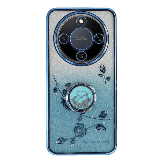 Honor X70 5G / Honor X9d 5G / Honor Magic8 Lite 5G Handyhülle – mit Standfunktion, mit Glitzer, aus TPU