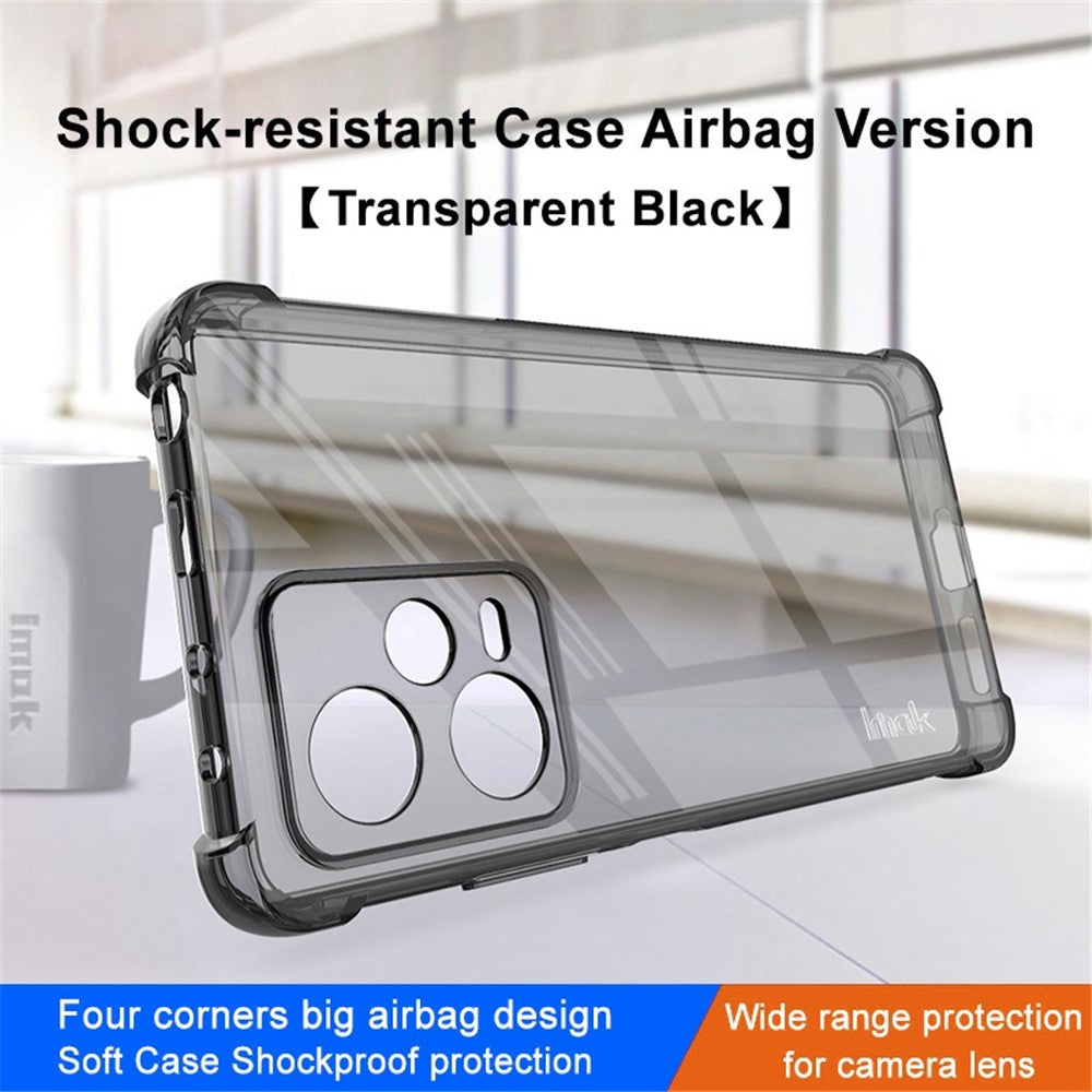 IMAK For Xiaomi Redmi Note 12 Pro+ 5G / Note 12 Explorer 5G / Note 12 Trendy Edition Shockproof Airbag Reinforced Corner TPU Case Transparent Phone Cover
