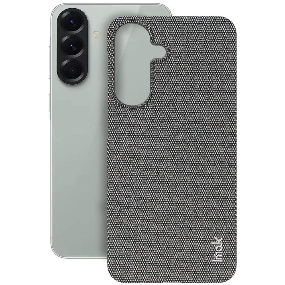 IMAK Ruiyi Series for Samsung Galaxy A57 5G Case Fabric Texture Leather + PC Phone Back Cover