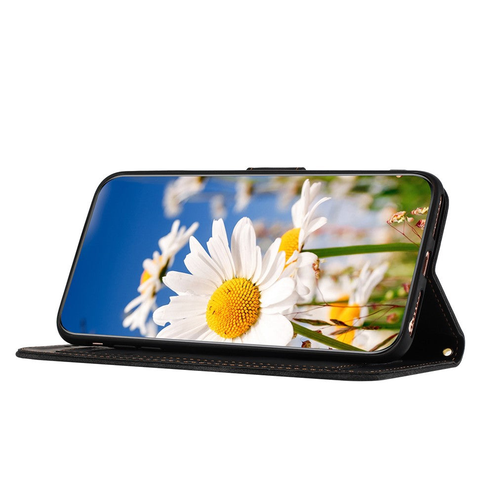 Honor Magic8 5G Wallet-Handyhülle – Aus PU-Leder, mit Blumenmuster & Kartenfächern
