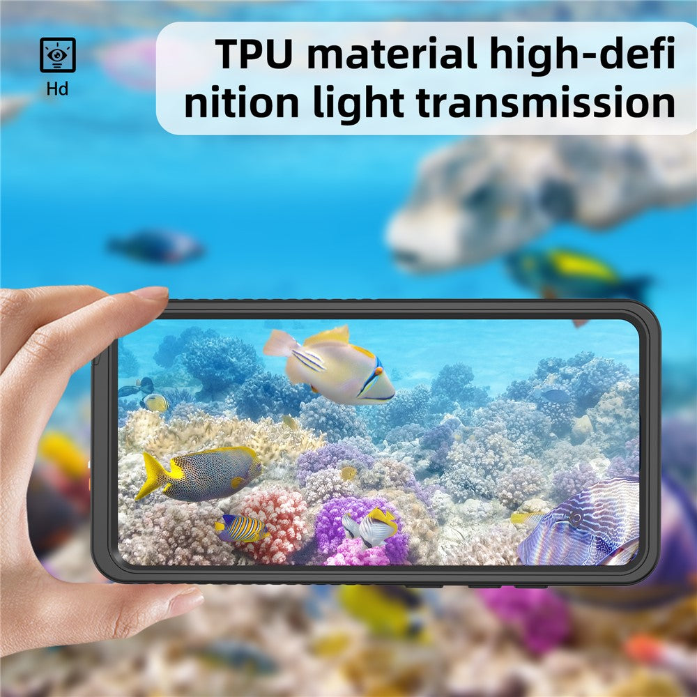 REDPEPPER FS Series For Samsung Galaxy S26 IPX8 Waterproof Case PC TPU PET Clear Magnetic Phone Cover