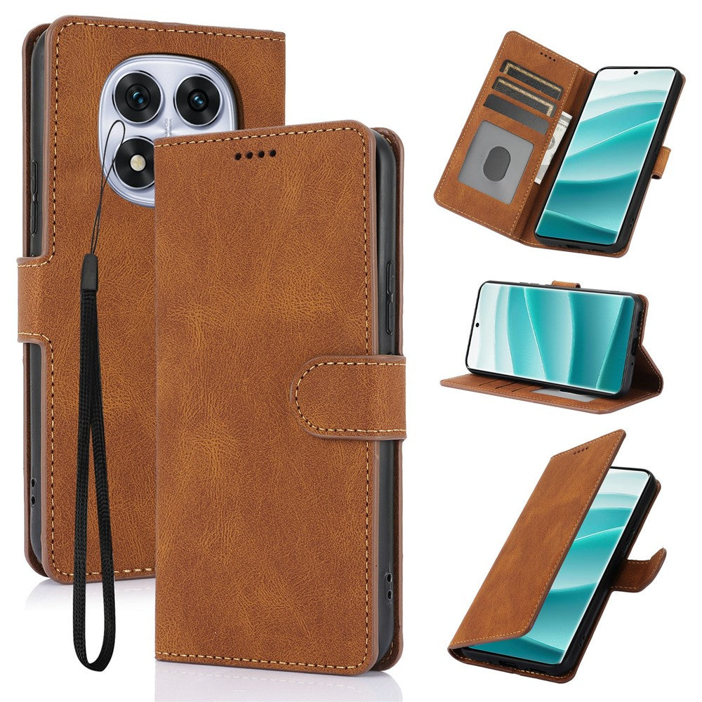 For Xiaomi Redmi Note 15 Pro 5G (Global) Case PU Leather Phone Cover with Wallet Stand
