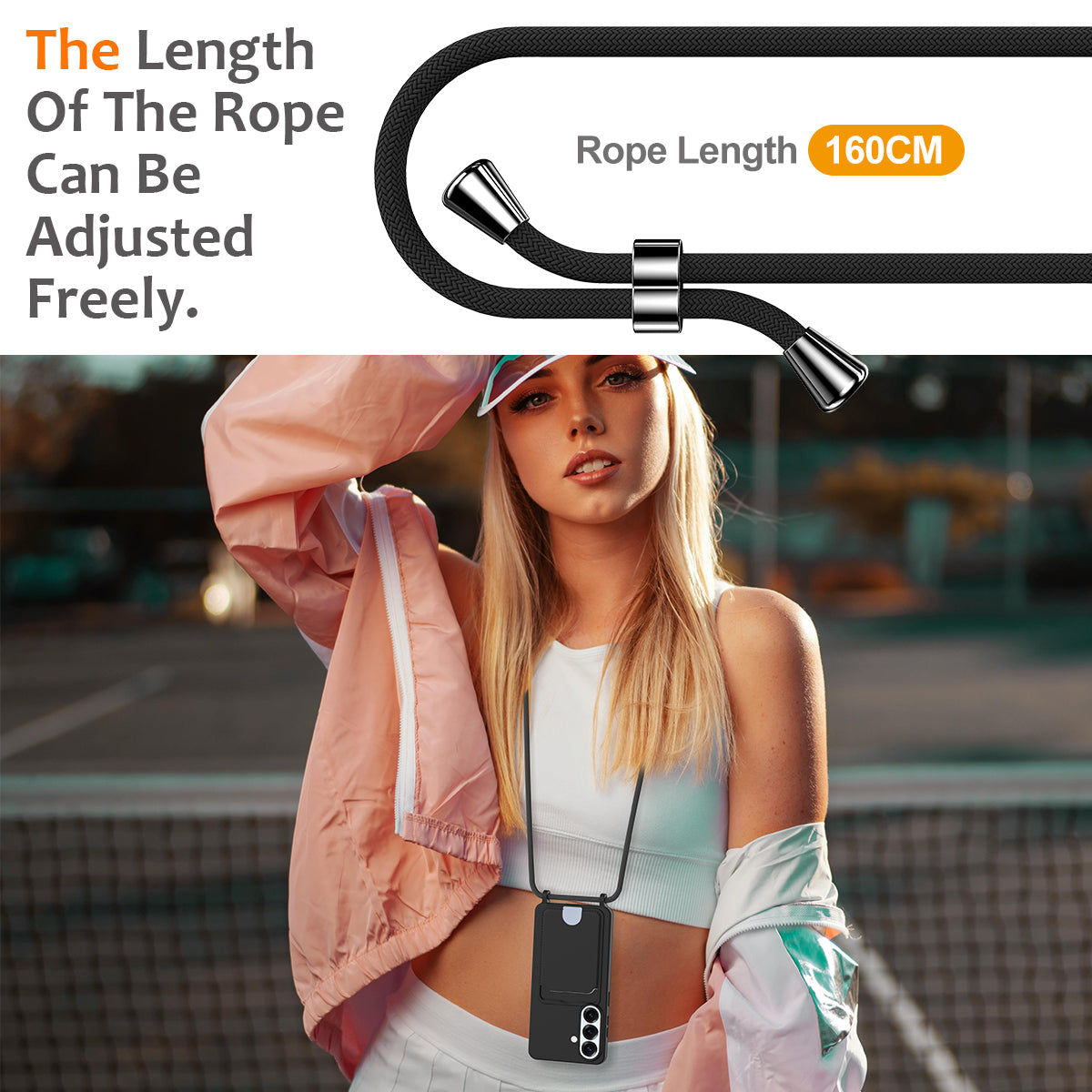 For Samsung Galaxy S26 Case Liquid Silicone Card Holder Back Phone Cover with Lanyard