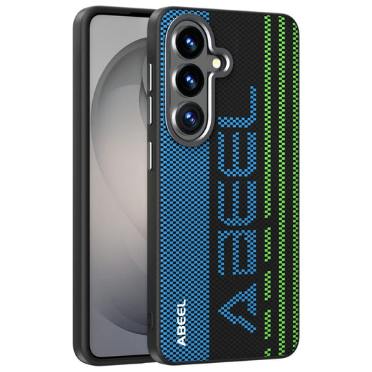 Galaxy S26 Handyhülle – ABEEL Magnetische , Mikroprägung, 6D-gedruckter PC-TPU-Aluminiumlegierungs-Leder-Telefondeckel