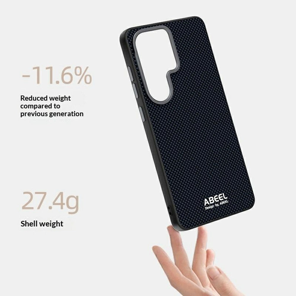 ABEEL For Samsung Galaxy S26 Magnetic Case Printed PC TPU Aluminum Alloy Leather Phone Cover
