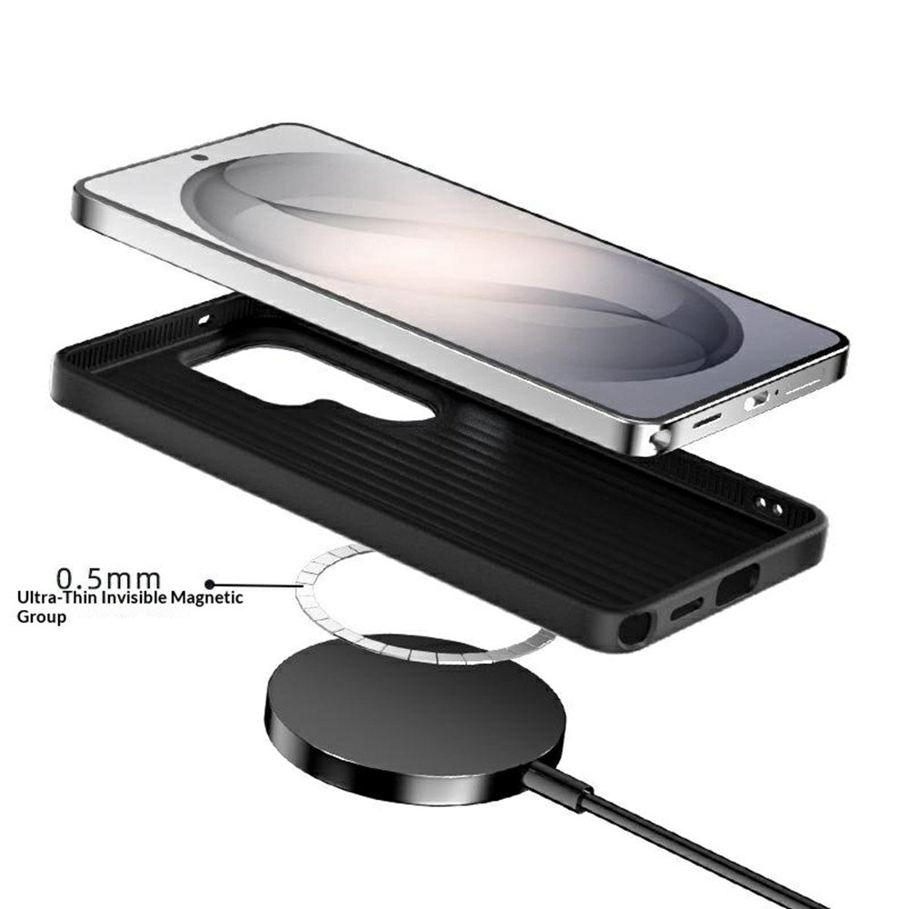 ABEEL For Samsung Galaxy S26 Magnetic Case Ultra Slim PC TPU Phone Back Cover