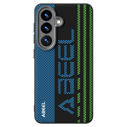 Galaxy S26+ Handyhülle – ABEEL Magnetische , Mikroprägung, 6D-gedruckter PC-TPU-Aluminiumlegierungs-Leder-Telefondeckel