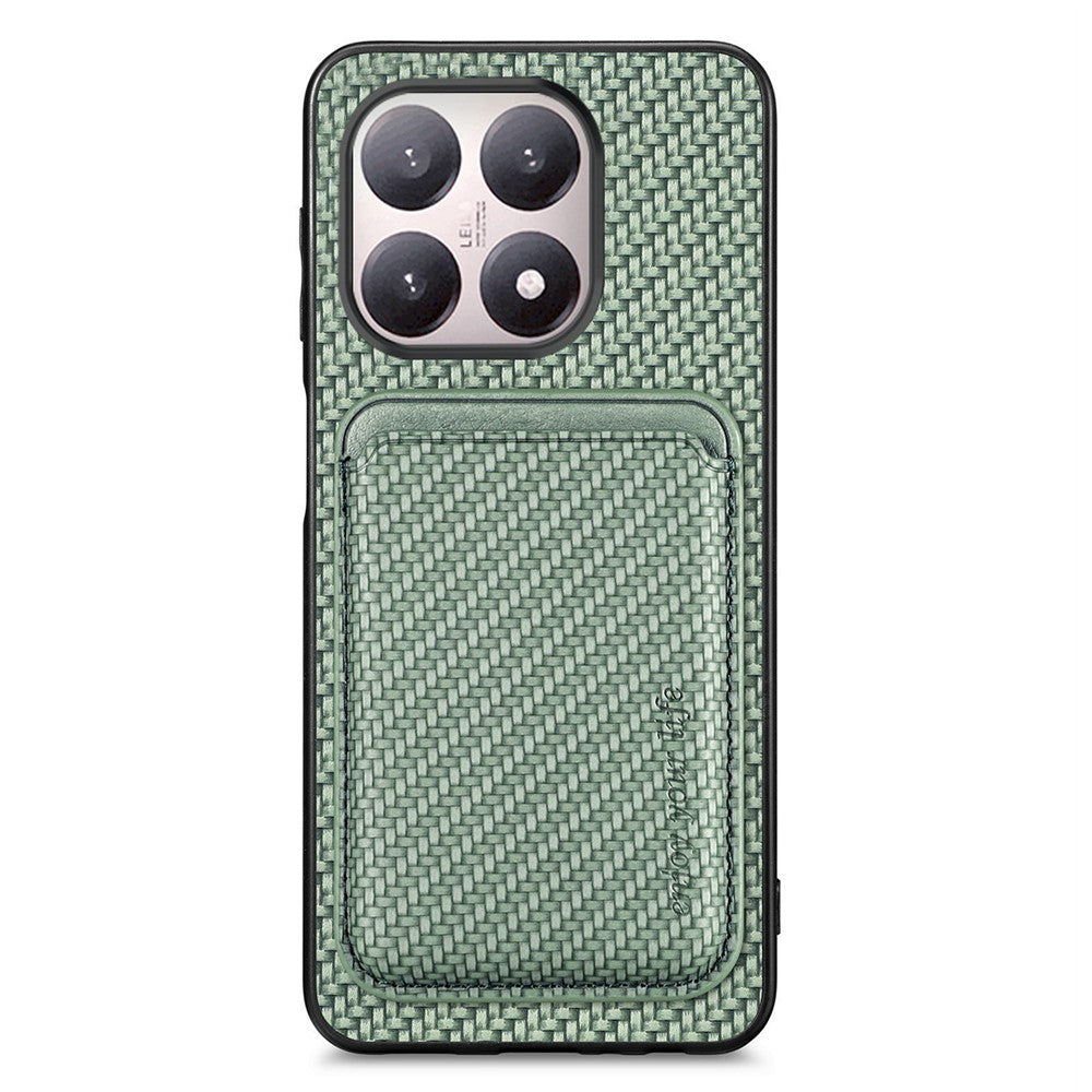 For Xiaomi 15T Magnetic Case Detachable Card Holder Phone Back Cover