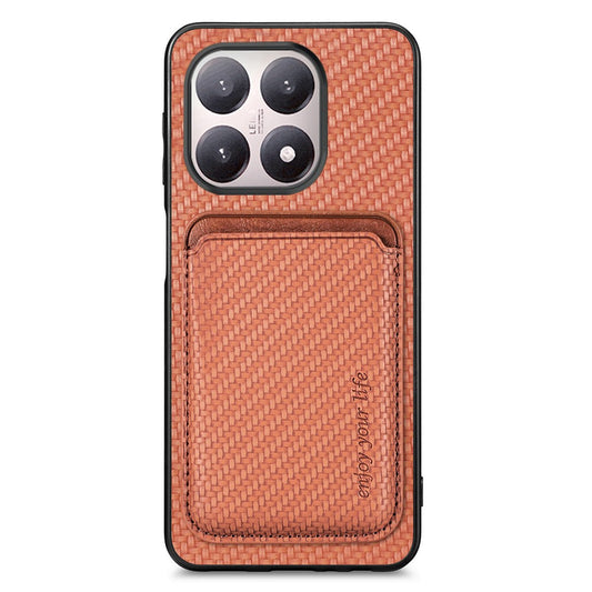 Xiaomi 15T Handyhülle – Magnetische , abnehmbarer Kartenhalter, Telefon-Rückseite