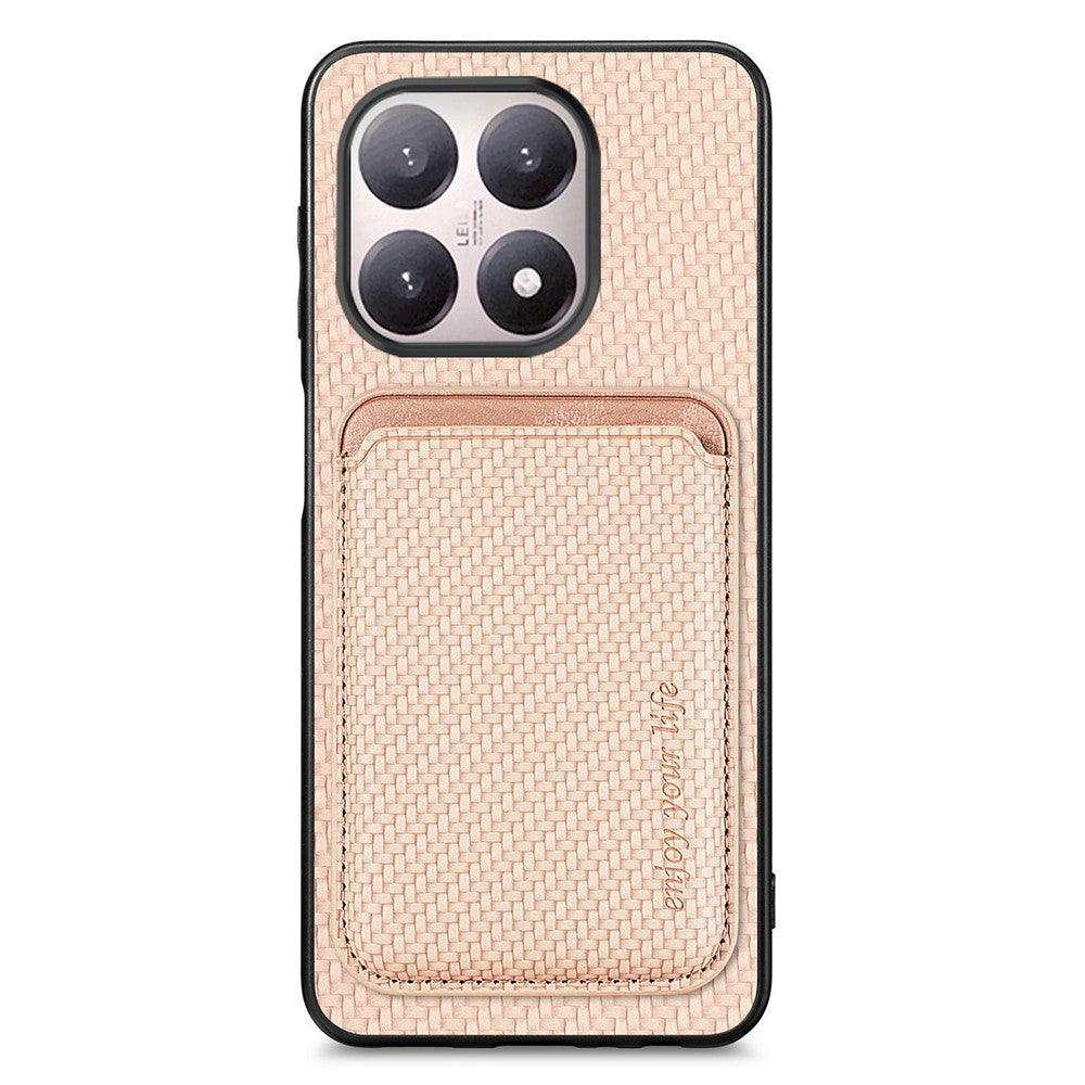 For Xiaomi 15T Magnetic Case Detachable Card Holder Phone Back Cover