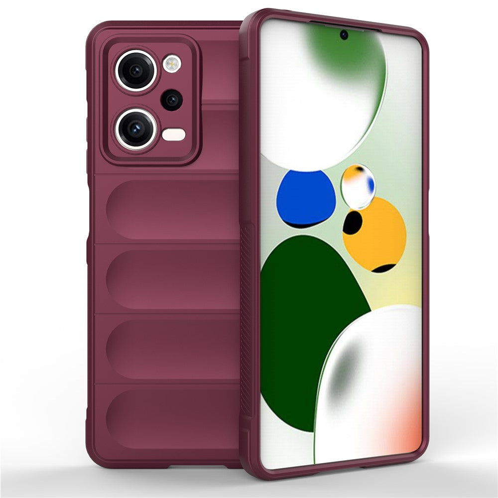 For Xiaomi Redmi Note 12 Pro 5G Drop-proof Back Cover Flexible TPU Anti-scratch Phone Case