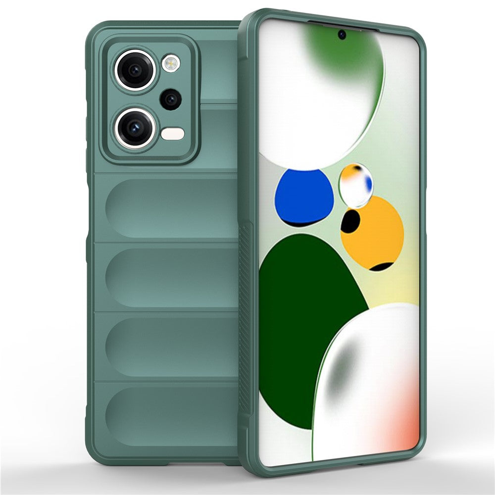 For Xiaomi Redmi Note 12 Pro 5G Drop-proof Back Cover Flexible TPU Anti-scratch Phone Case