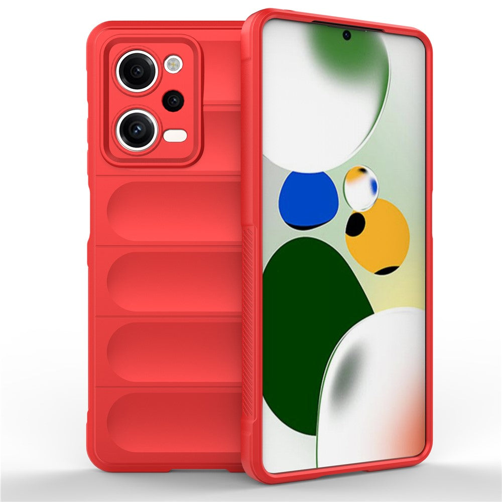 For Xiaomi Redmi Note 12 Pro 5G Drop-proof Back Cover Flexible TPU Anti-scratch Phone Case