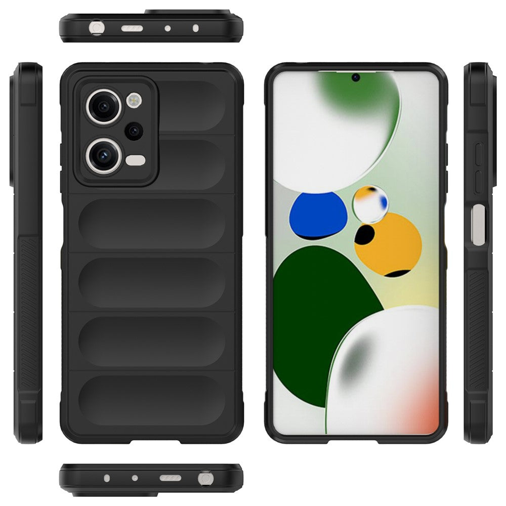 For Xiaomi Redmi Note 12 Pro 5G Drop-proof Back Cover Flexible TPU Anti-scratch Phone Case
