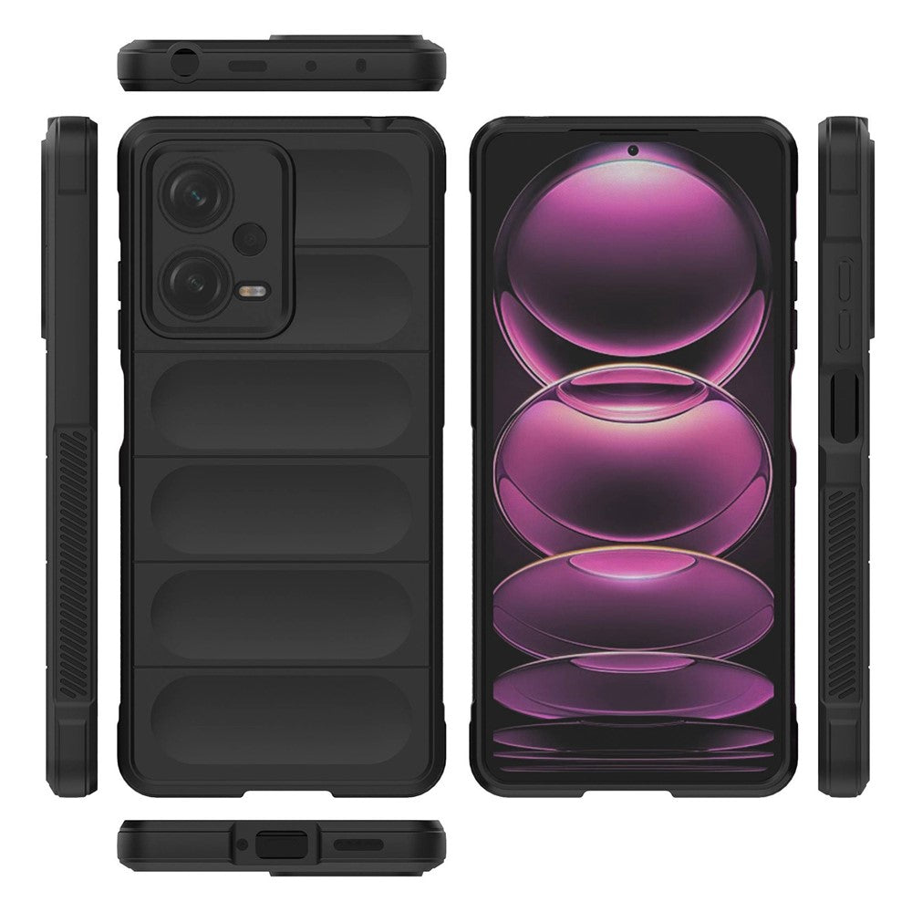 For Xiaomi Redmi Note 12 Pro 5G Drop-proof Back Cover Flexible TPU Anti-scratch Phone Case