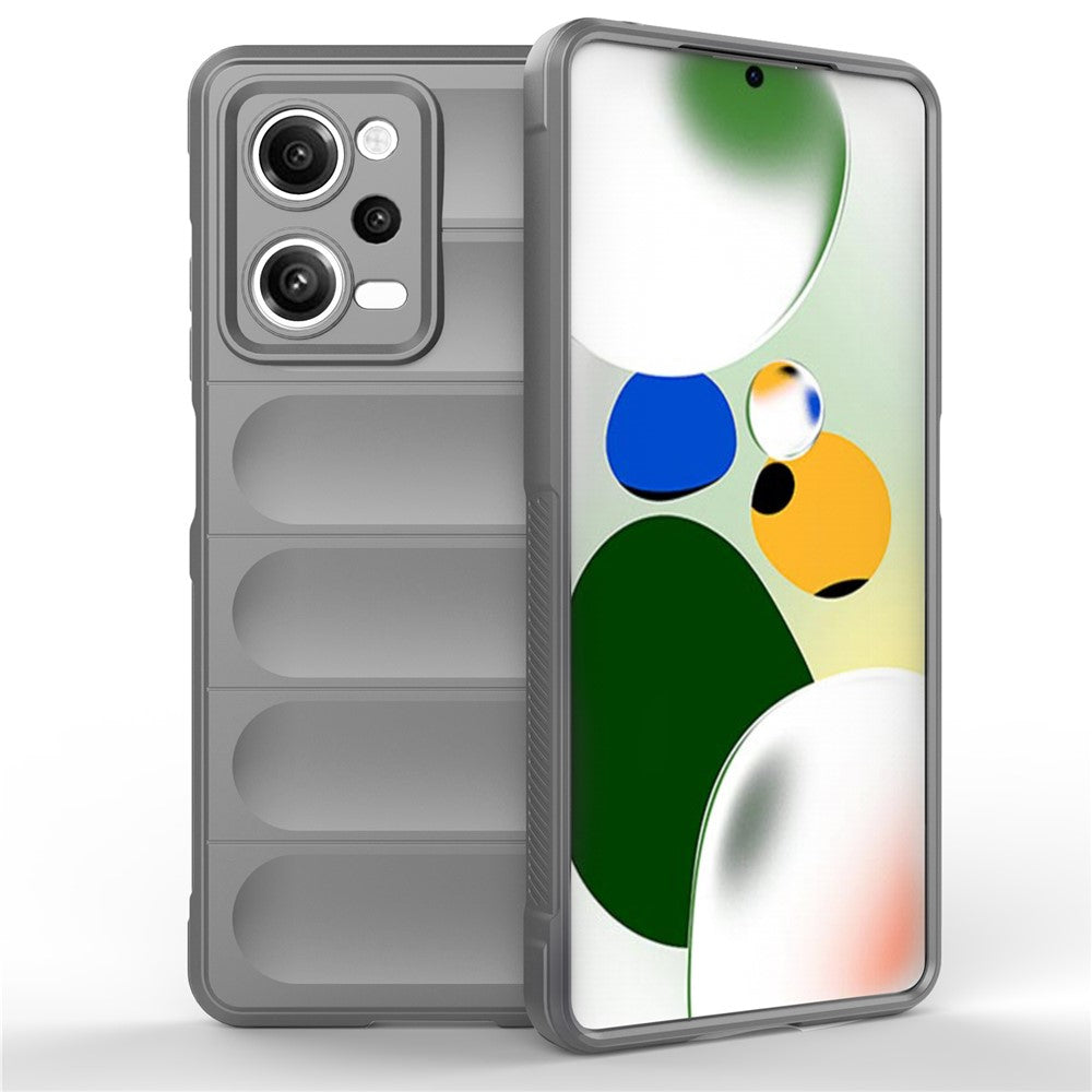 For Xiaomi Redmi Note 12 Pro 5G Drop-proof Back Cover Flexible TPU Anti-scratch Phone Case