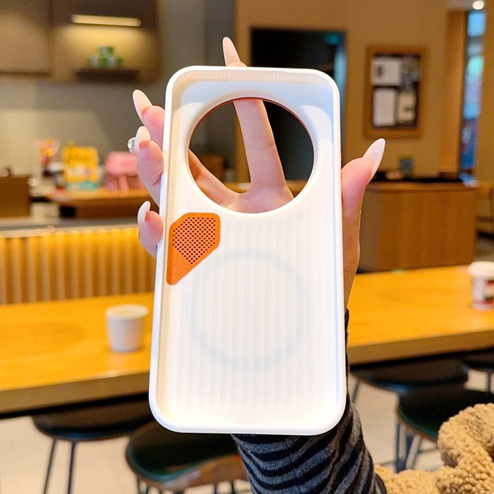 Xiaomi 17 Ultra 5G – Magnetische Handyhülle aus PC, PU-Leder und TPU